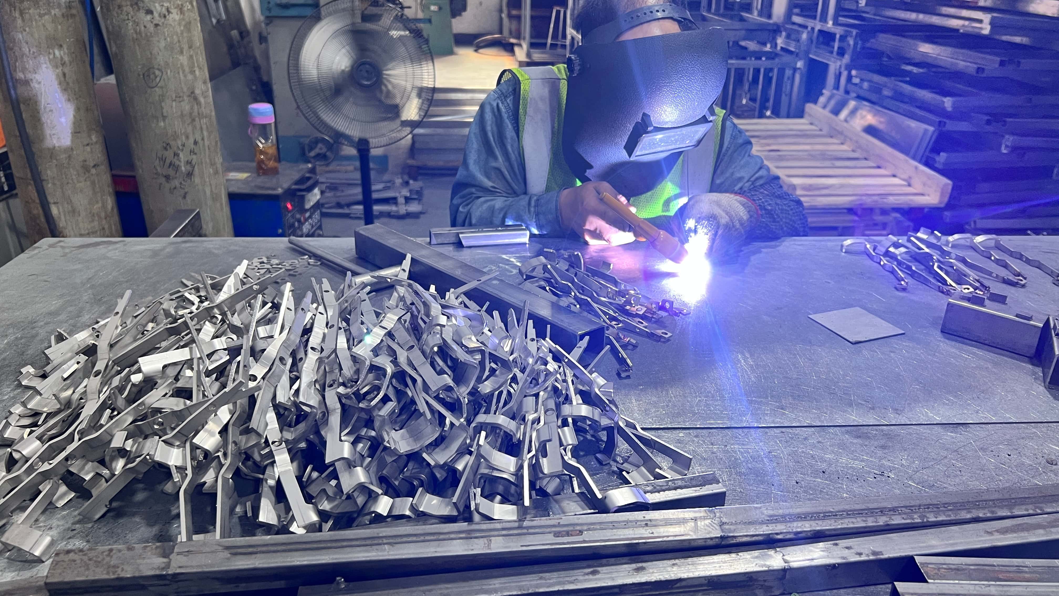 Fabricación de soldadura de piezas pequeñas de acero inoxidable de precisión