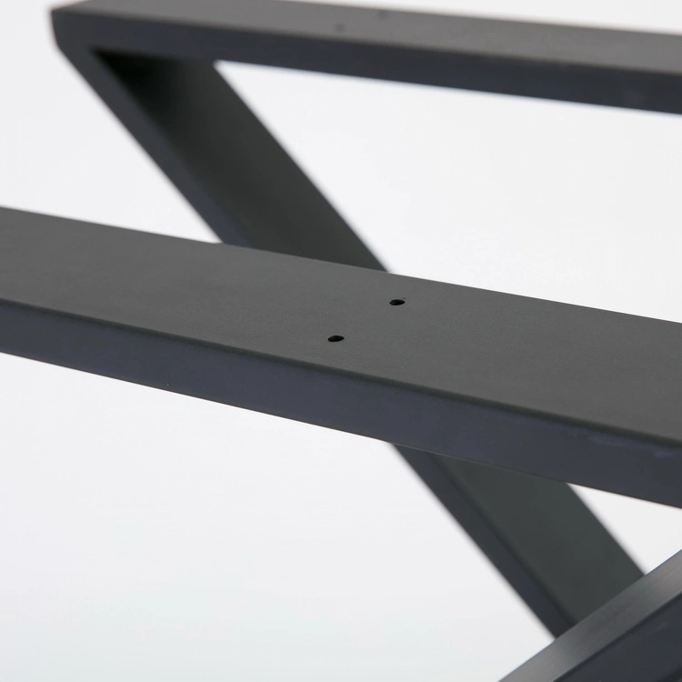 Accesorios de hardware de muebles personalizados Soporte de acero inoxidable Patas de mesa