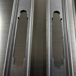 Piezas de chapa de corte por láser de aluminio mecanizado CNC