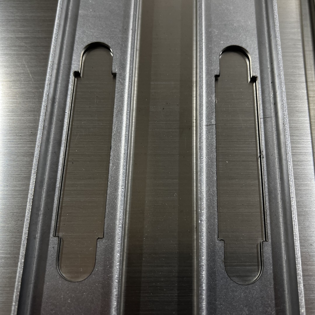 Piezas de metal de aluminio de acero inoxidable de corte por láser