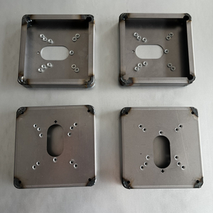 Piezas de metal pesado de fabricación de chapa de soldadura personalizada