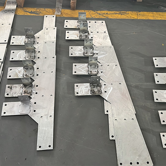 Soporte de soldadura de chapa Panel frontal Fabricación de fabricación de metal