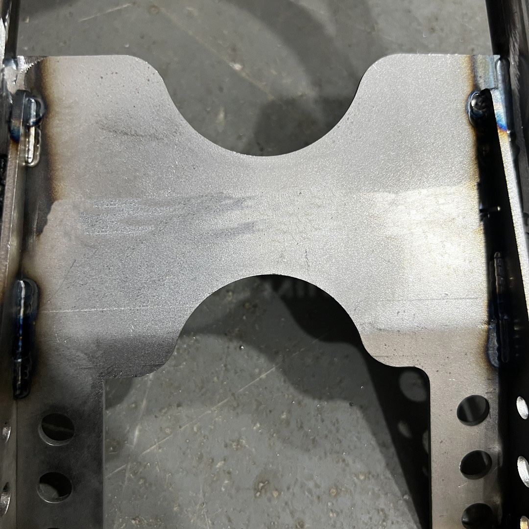 Soporte de metal de barandilla trasera de pared de panel frontal de acero de soldadura de doblado personalizado