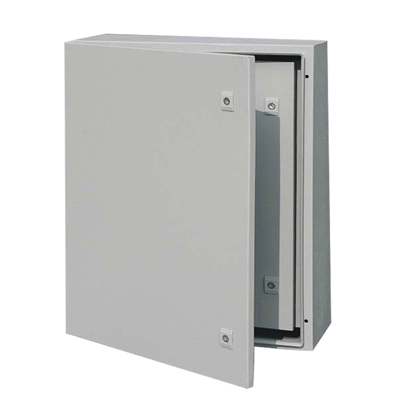 Caja de distribución de gabinete eléctrico de metal de doble puerta