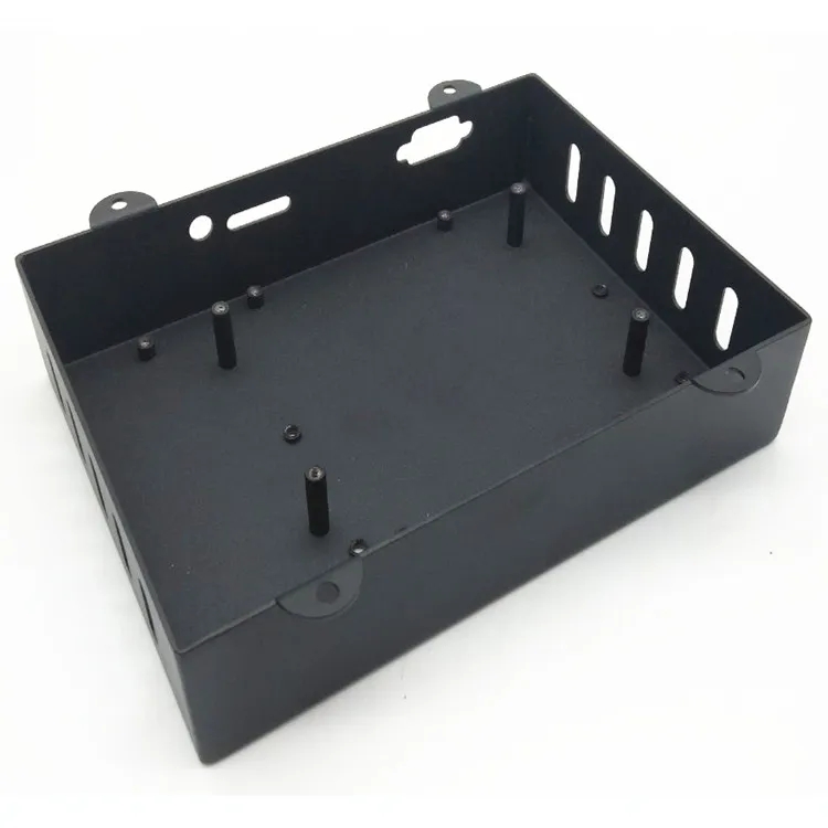  Caja de distribución de metal con cubierta impermeable Recinto de metal eléctrico para exteriores