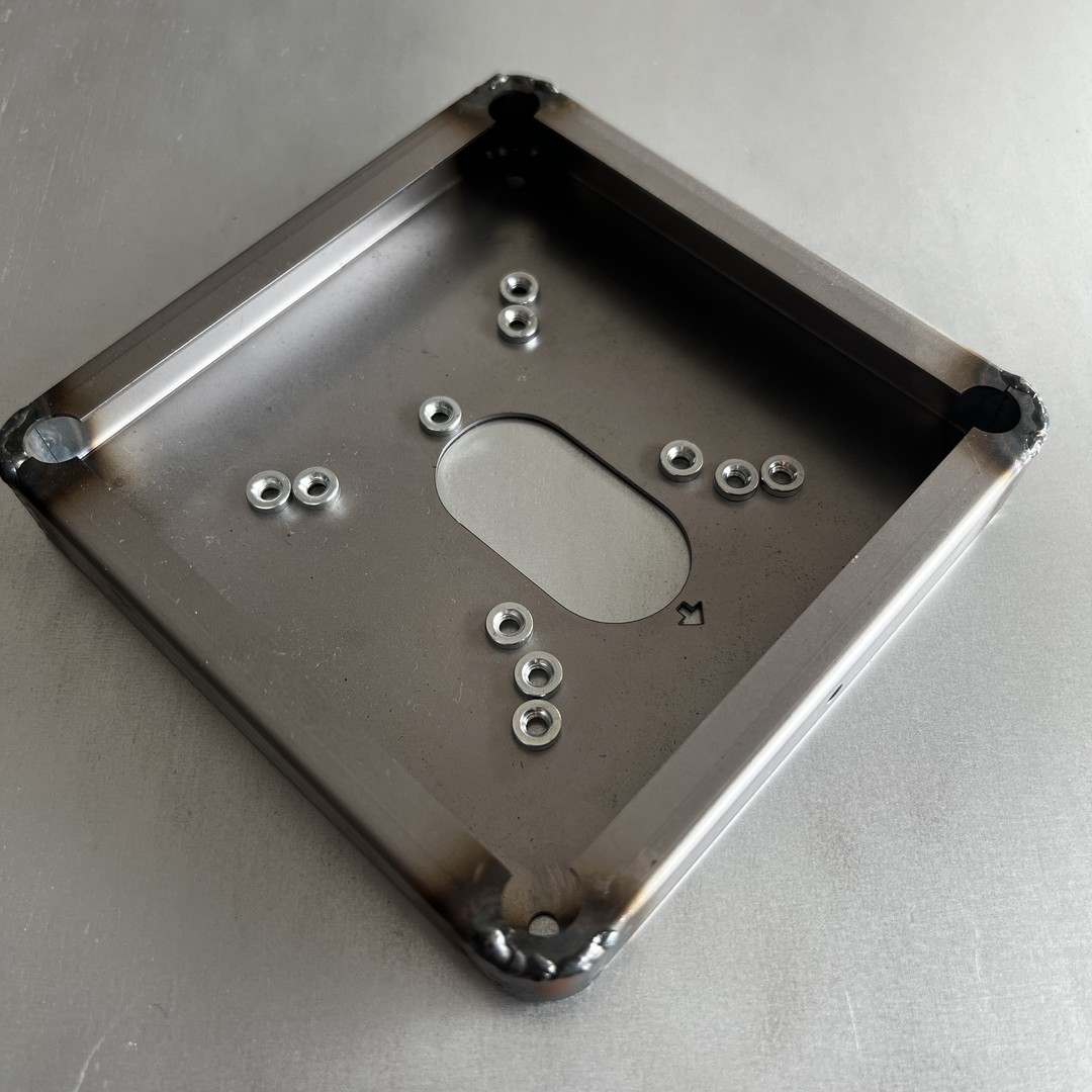 Fabricación de doblado de chapa de acero de aluminio personalizada