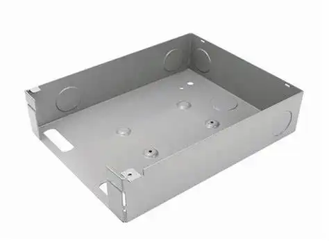Caja de caja de metal de soldadura de fabricación de chapa
