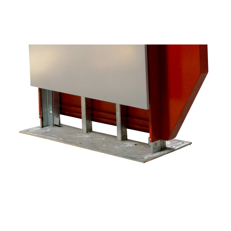 Caja de luz de metal grande para piso exterior personalizada