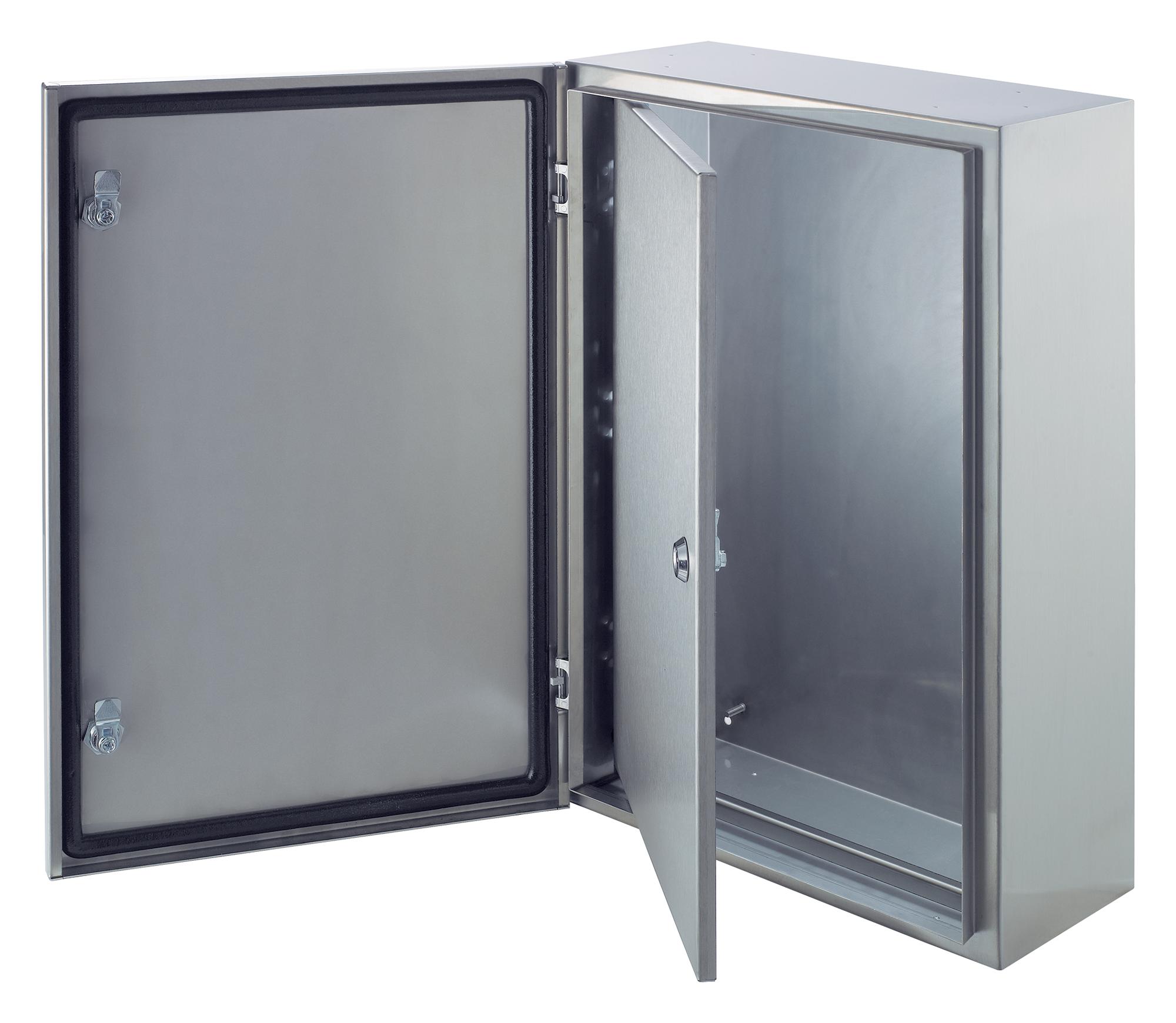 Caja de metal impermeable con ventilación para exteriores
