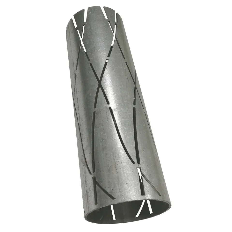  Corte por láser de tubo de piezas estructurales de tubería de acero de aluminio