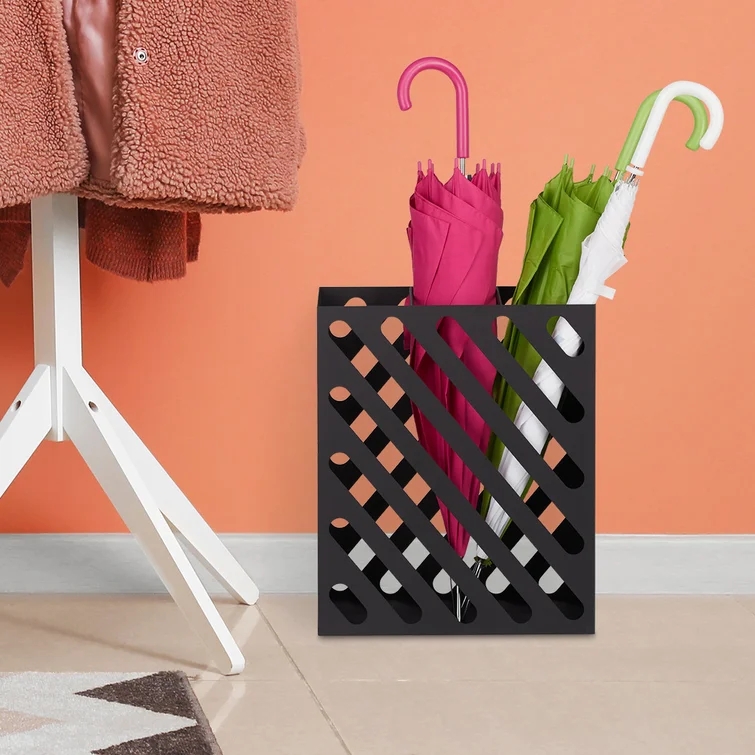 Soporte de almacenamiento de paraguas para la colocación de la decoración de la oficina en el hogar