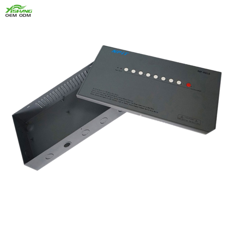 Caja de control de caja metálica electrónica para equipo de servidor 