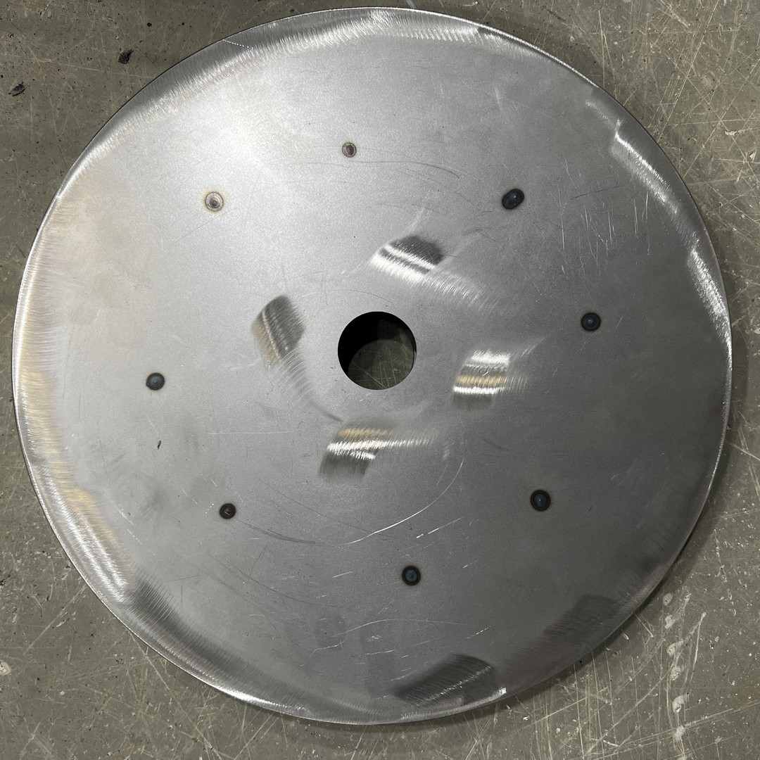 Caja de metal redonda de cuerpo principal de caja de metal de soldadura personalizada