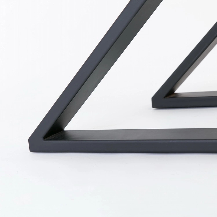 Accesorios de hardware de muebles personalizados Soporte de acero inoxidable Patas de mesa