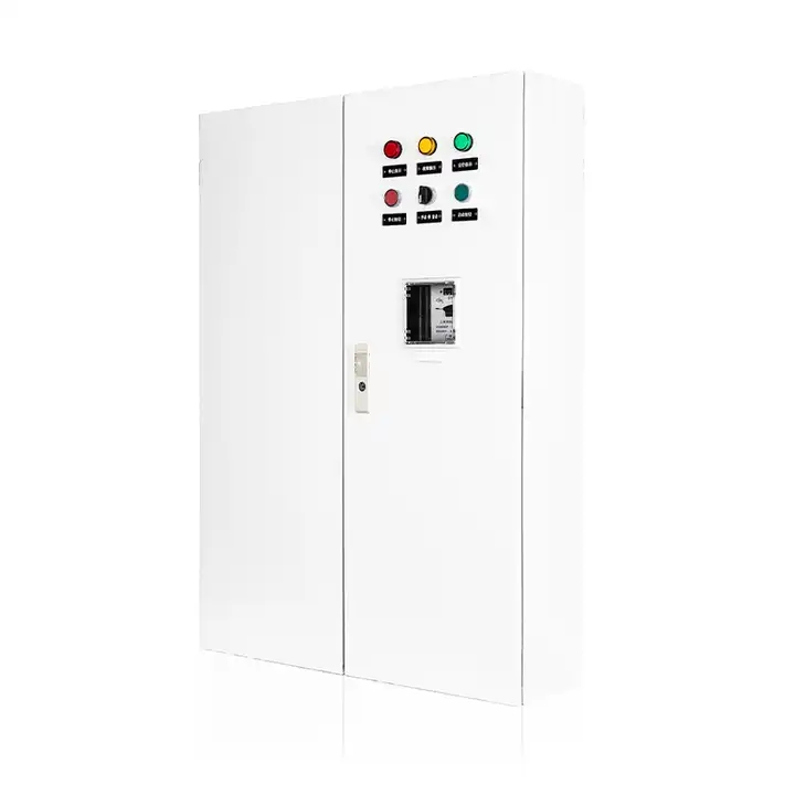 Gabinete eléctrico de metal de control de puerta de bisagra estándar impermeable al aire libre